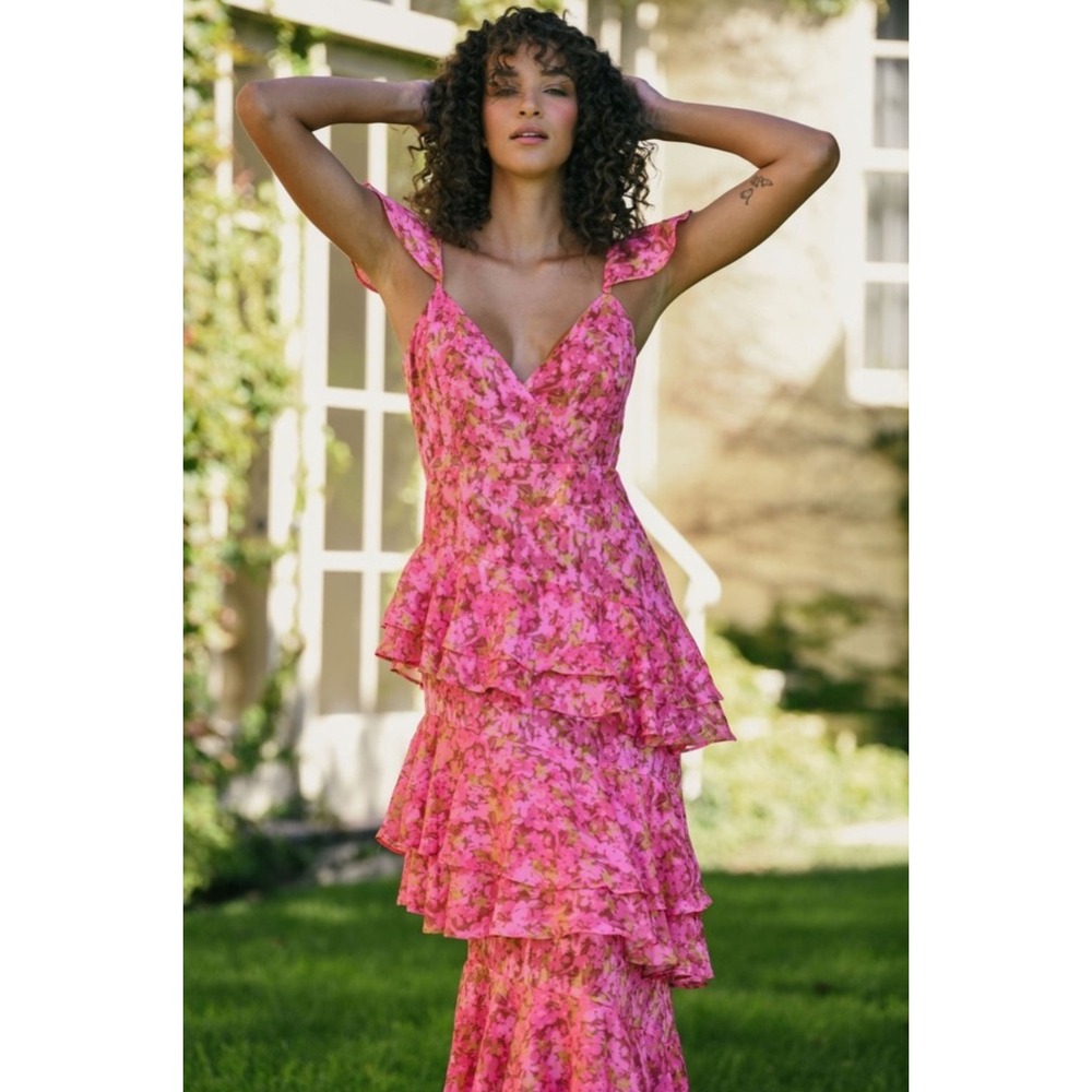 New! Hutch x Free People Miah MaxiDress Sz 2 $392 - Picture 8 of 17
